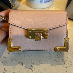 Michael Kors key chain wallet - accordion style